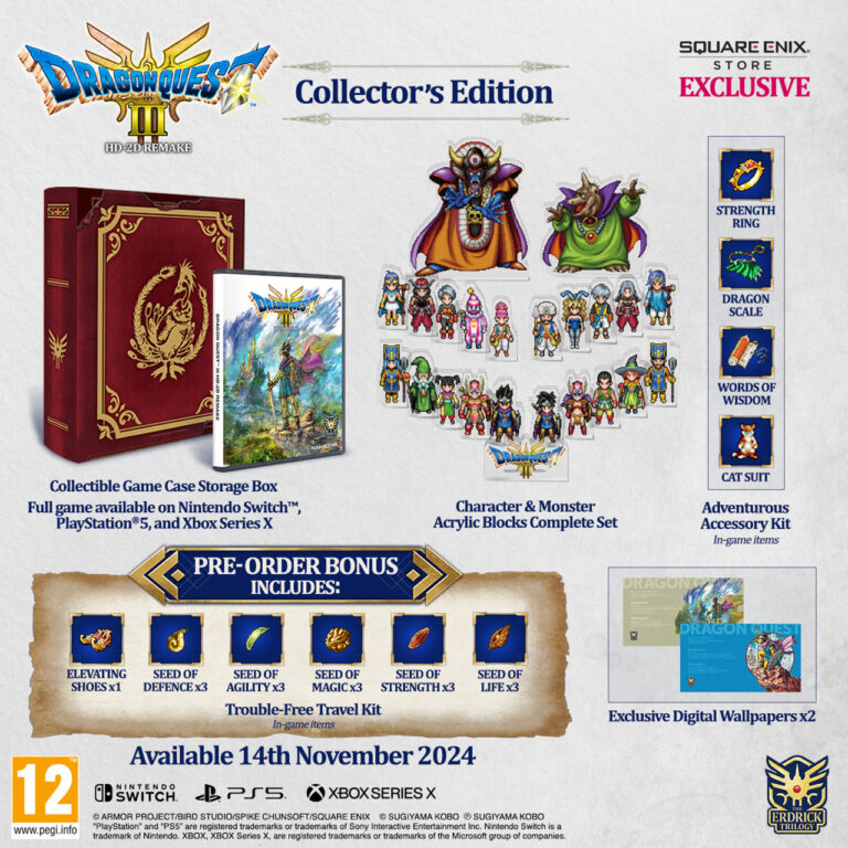 Dragon Quest III HD2D Remake Collector's Edition - Collector's Editions