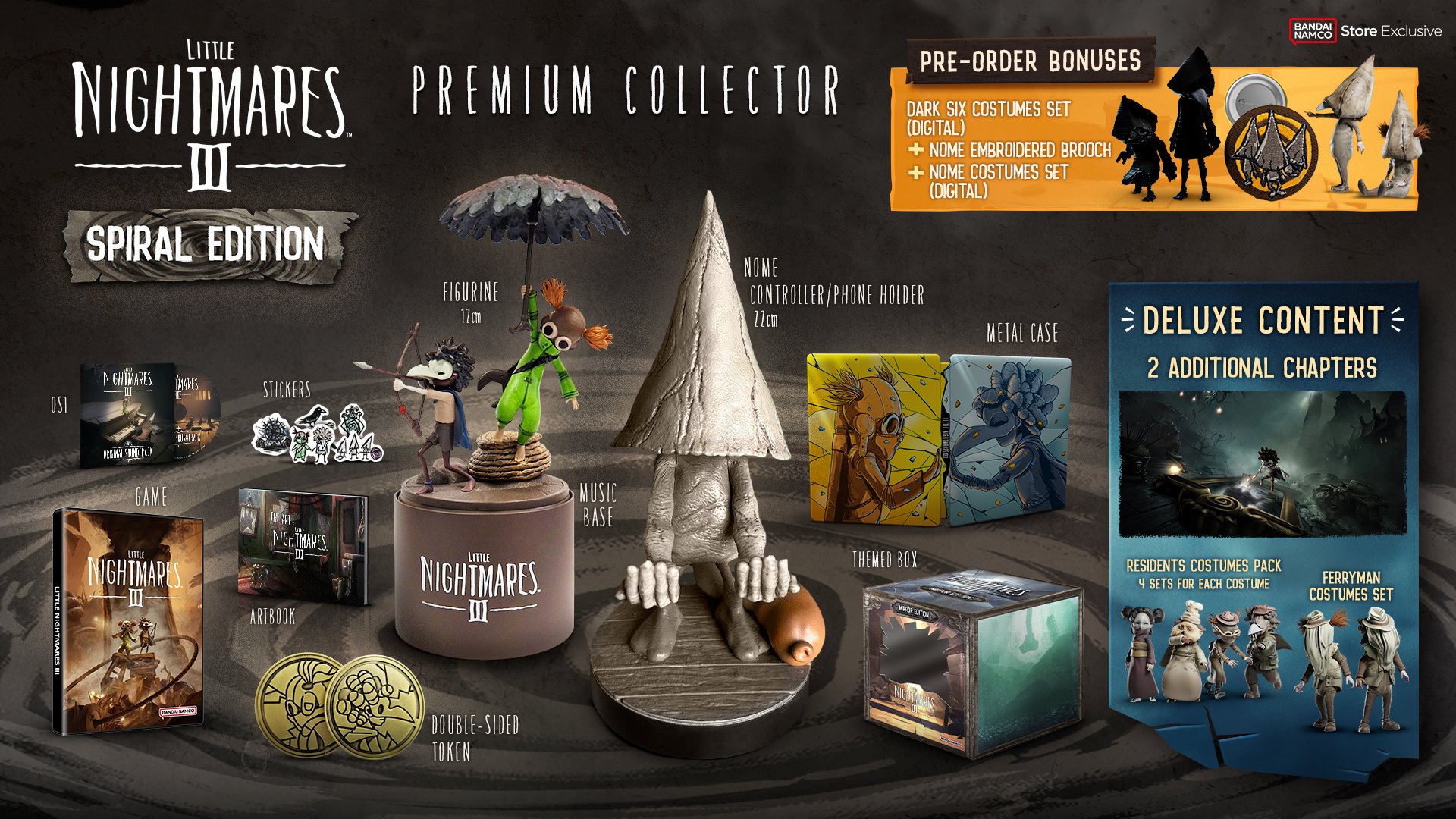 Little Nightmares III Premium Spiral Edition - Collector's Editions