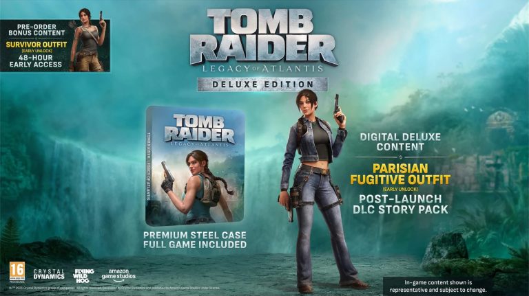 Tomb Raider: Legacy of Atlantis Deluxe Steelbook Edition