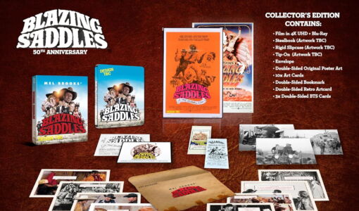 Blazing Saddles 50th Anniversary Collector’s Edition 4K UHD Steelbook