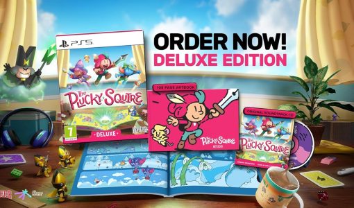 The Plucky Squire スイッチ Switch 限定版 Devolver Digital's The Plucky Squire Deluxe Edition with Artbook