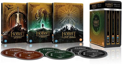 The Hobbit Trilogy 4K UHD: Steelbook Collection
