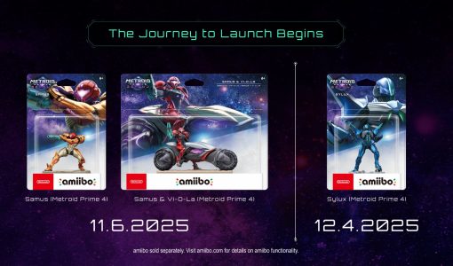 Amiibo Metroid Prime 4: Beyond – Samus, Samus & Vi-O-La and Sylux