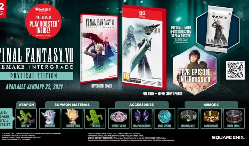 Final Fantasy VII Remake Intergrade + Magic: The Gathering Play Booster