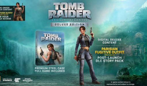Tomb Raider: Legacy of Atlantis Deluxe Steelbook Edition