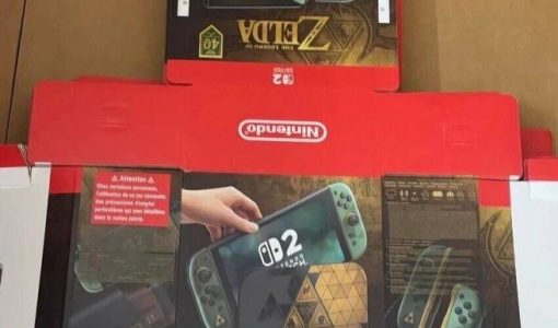 Nintendo Switch 2 The Legend of Zelda 40th Anniversary Edition