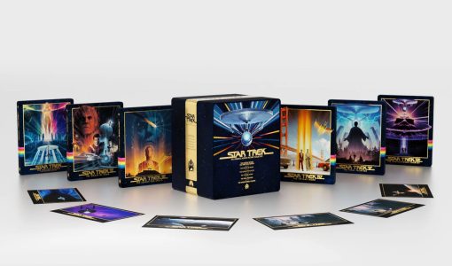 Star Trek: The Original Motion Picture Collection Steelbook Library Case