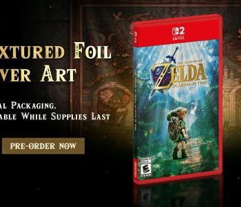 The Legend of Zelda: Ocarina of Time Textured Foil Cover Art