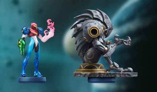 Amiibo Metroid Ravenous – Samus and Chozo Statue