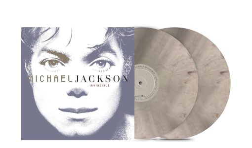 Michael Jackson Invincible 2xLP Stone Grey Marbled