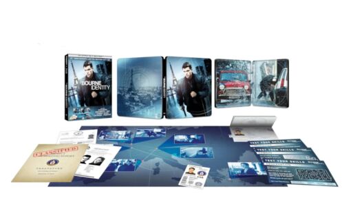 The Bourne Identity 20th Anniversary Limited Edition 4K UHD Steelbook