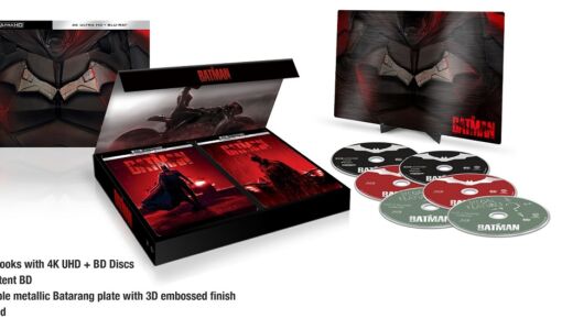 The Batman Batarang Edition Collector’s Boxset 4K UHD Double Steelbook